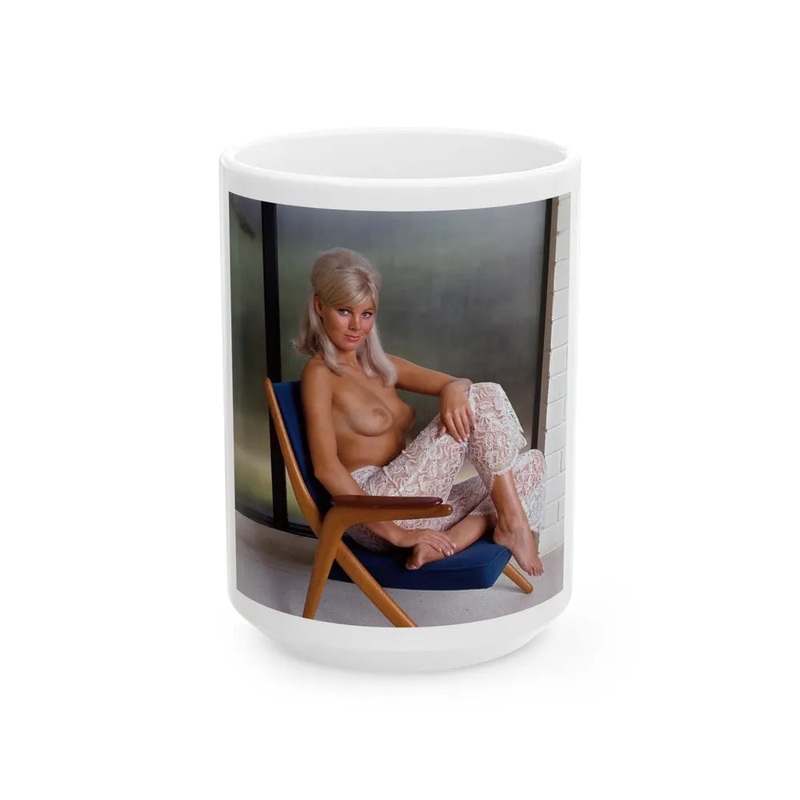 Susan Denberg #73 – Topless (Vintage Female Icon) White Coffee Mug