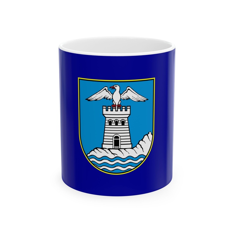 Zastava Opatije (Croatia) White Coffee Mug