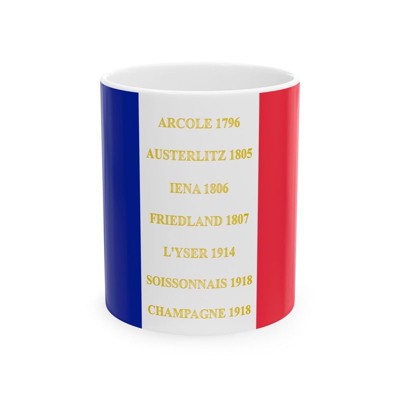 3e regiment de dragons-drapeau (France) White Coffee Mug