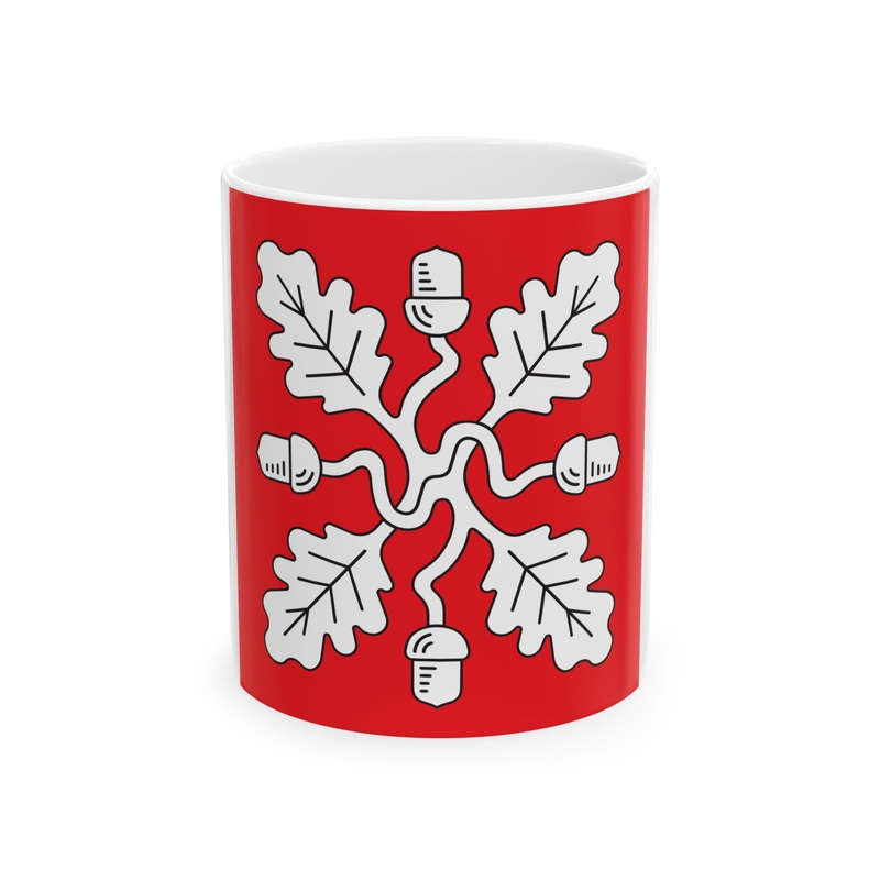 Saue valla lipp (Estonia) White Coffee Mug