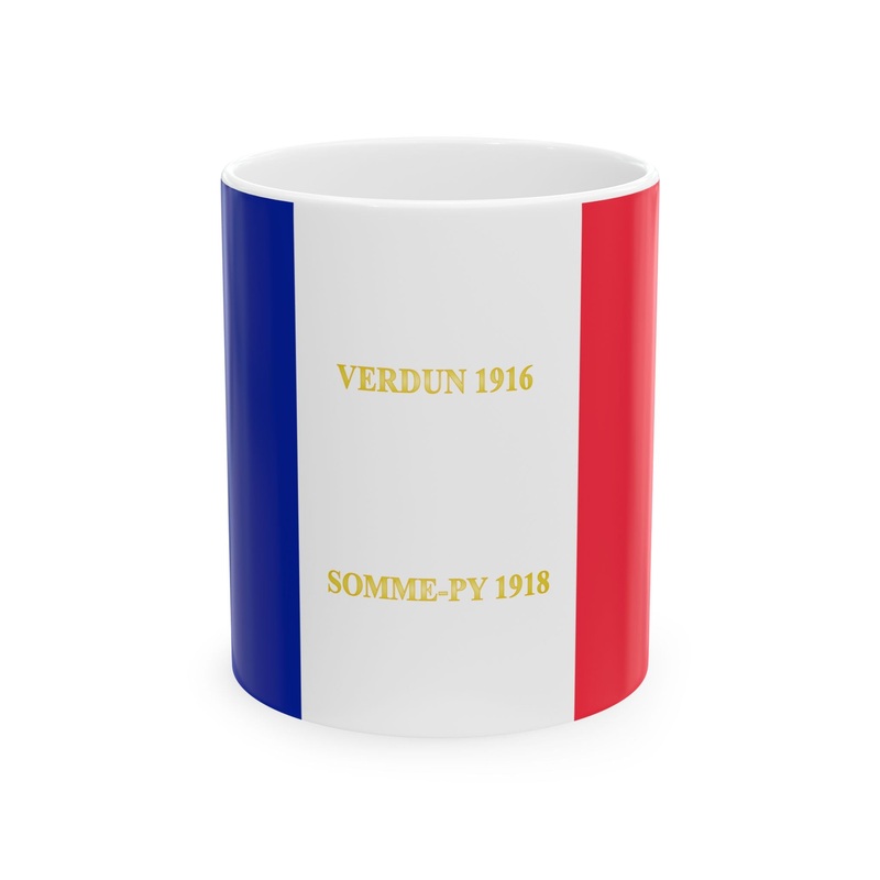 217e regiment dinfanterie-drapeau (France) White Coffee Mug