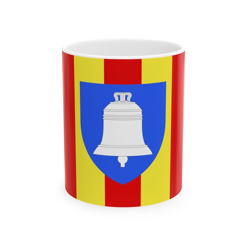 Proposition de drapeau pour le departement de lAriege (France) White Coffee Mug