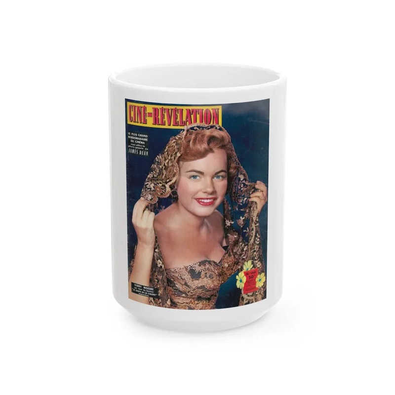 Terry Moore #713 – Mag. Cover (Vintage Female Icon) White Coffee Mug