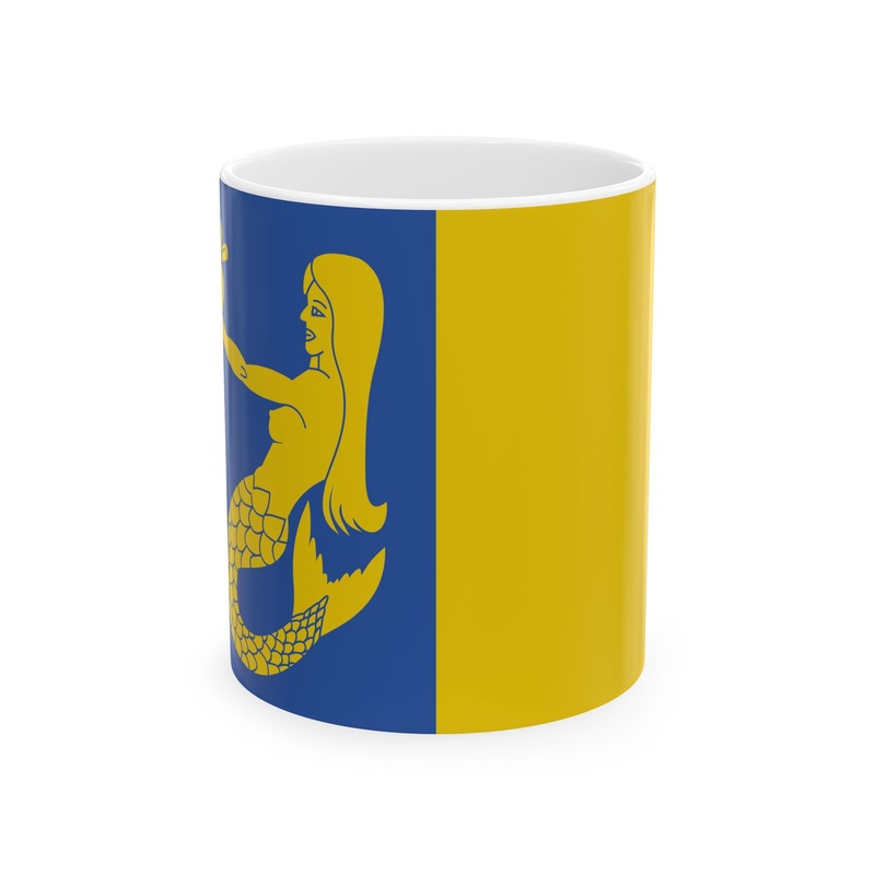 Waasmunster vlag (Belgium) White Coffee Mug