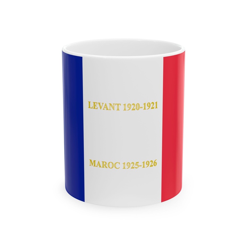 16e regiment de tirailleurs senegalais – drapeau (France) White Coffee Mug