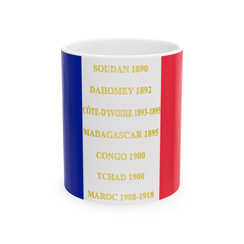 2e regiment de tirailleurs senegalais (France) White Coffee Mug