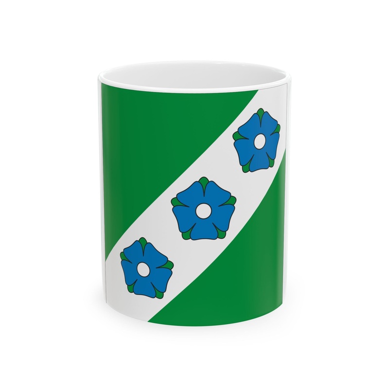AbjaParish Flag (Estonia) White Coffee Mug