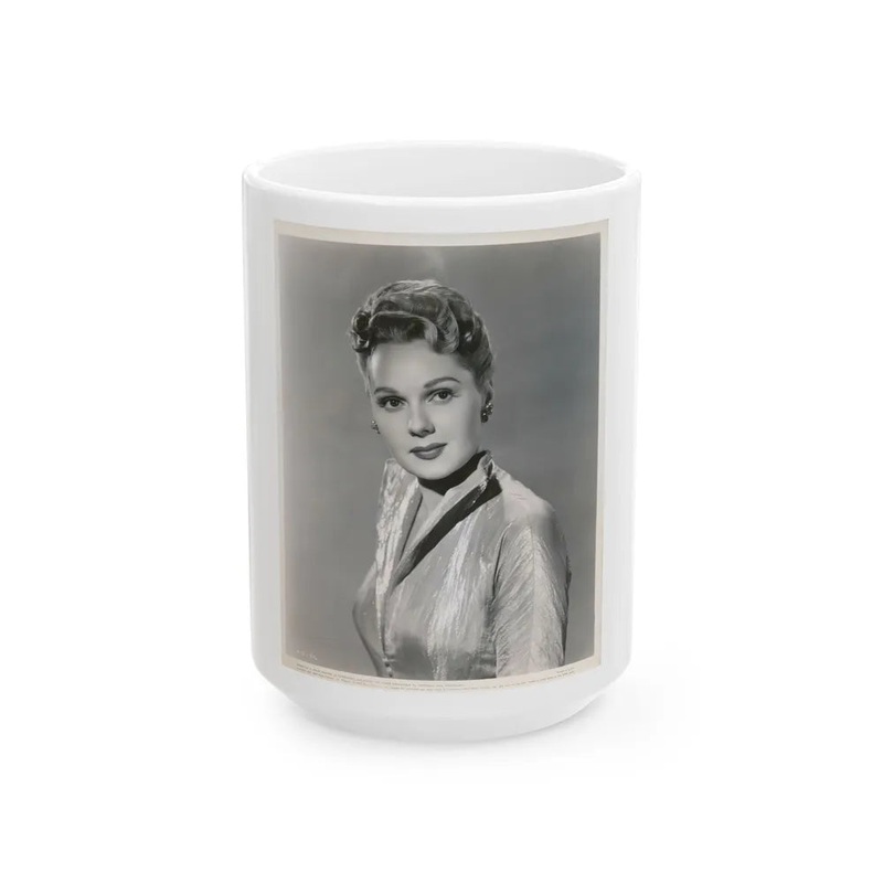 Adele Jergens #104 (Vintage Female Icon) White Coffee Mug
