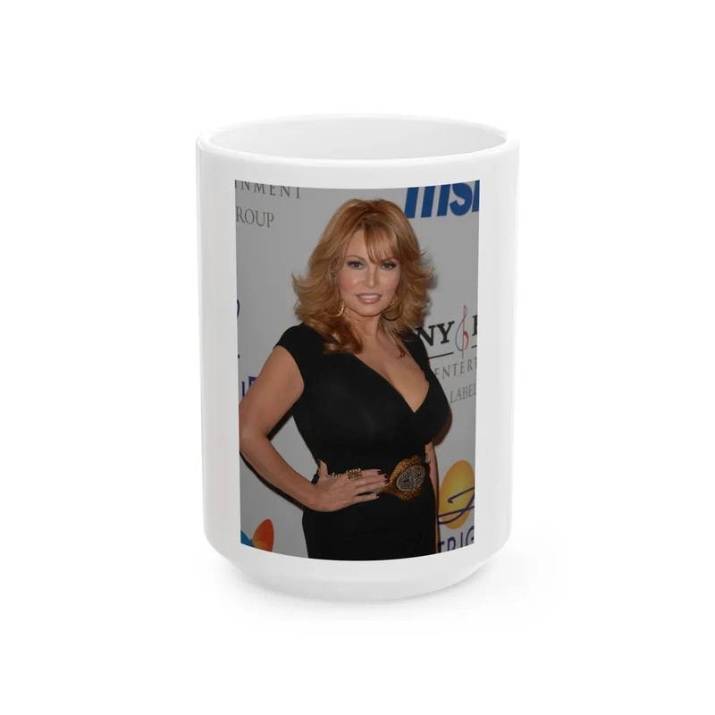 Raquel Welch #282 (Vintage Female Icon) White Coffee Mug