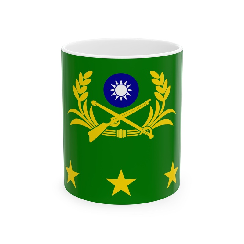 ROCA Generals Flag (China) White Coffee Mug