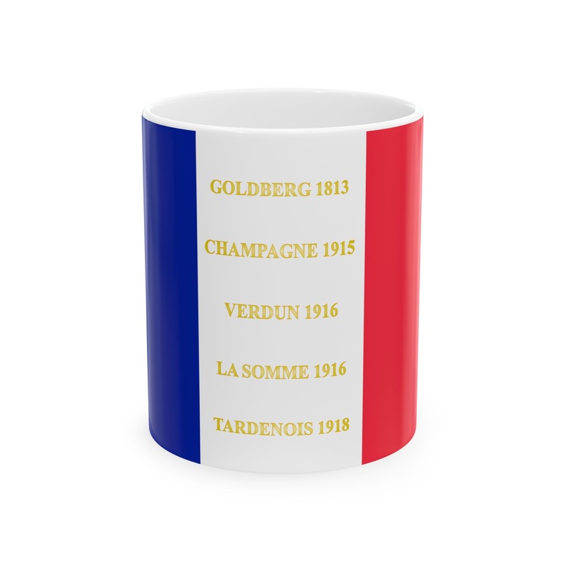147e regiment dinfanterie de ligne-drapeau (France) White Coffee Mug