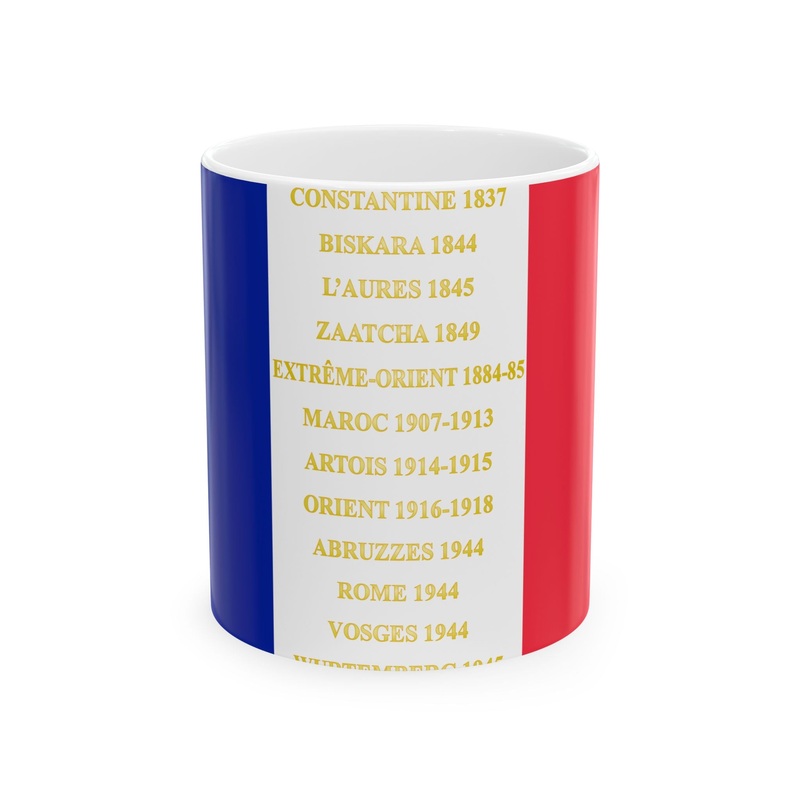 3e regiment de spahis algeriens – drapeau (France) White Coffee Mug