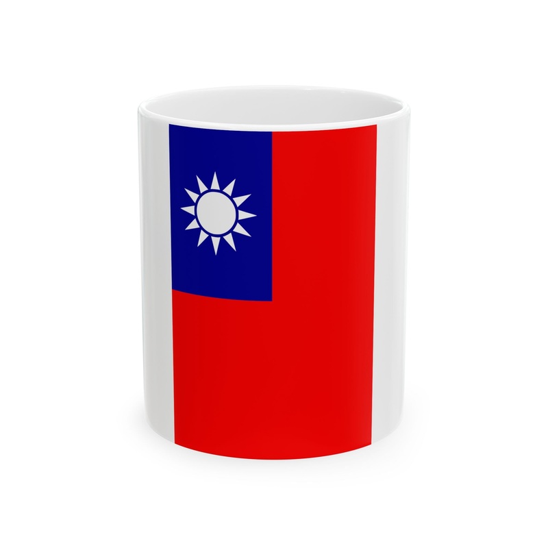 Vertical Flag of the Republic of China (China) White Coffee Mug