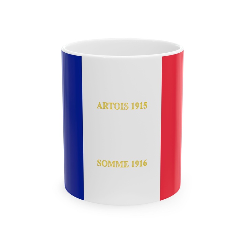236e regiment dinfanterie-drapeau (France) White Coffee Mug