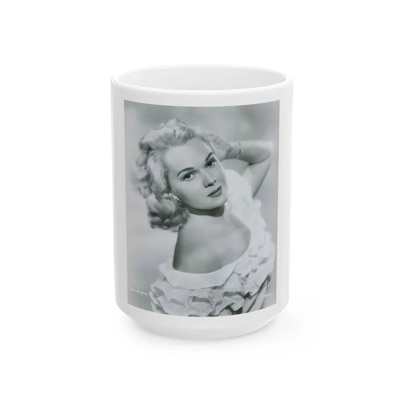 Adele Jergens #203 (Vintage Female Icon) White Coffee Mug