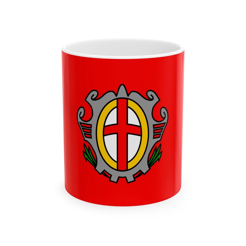 Zastava Labina (Croatia) White Coffee Mug