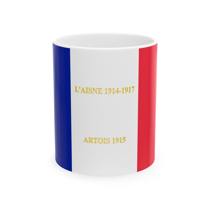 228e regiment dinfanterie-drapeau (France) White Coffee Mug