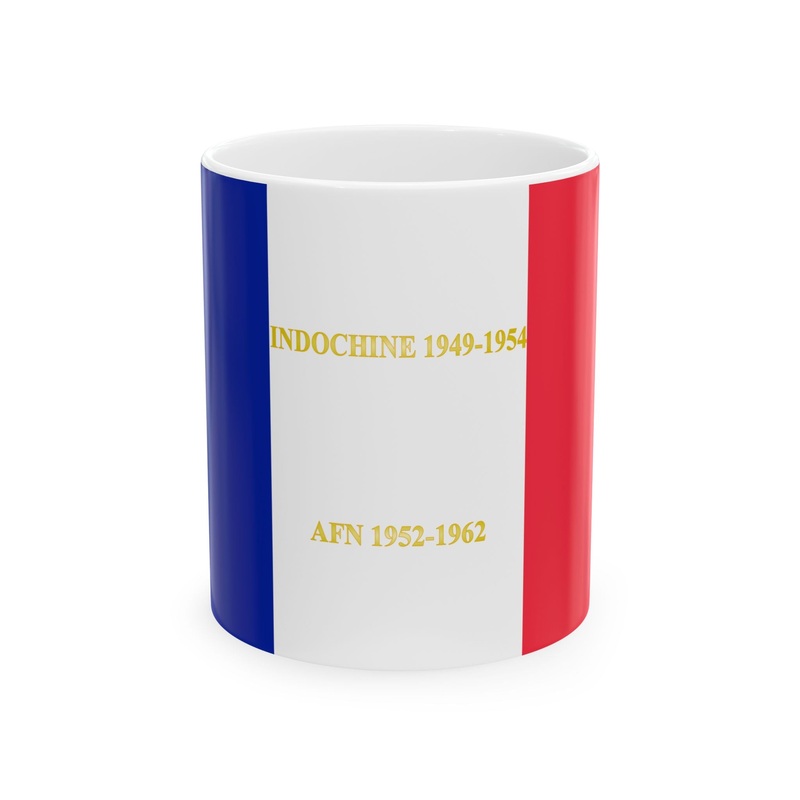 6e regiment parachutiste dinfanterie de marine – drapeau (France) White Coffee Mug