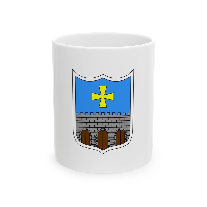 Zastava Oprtlja (Croatia) White Coffee Mug