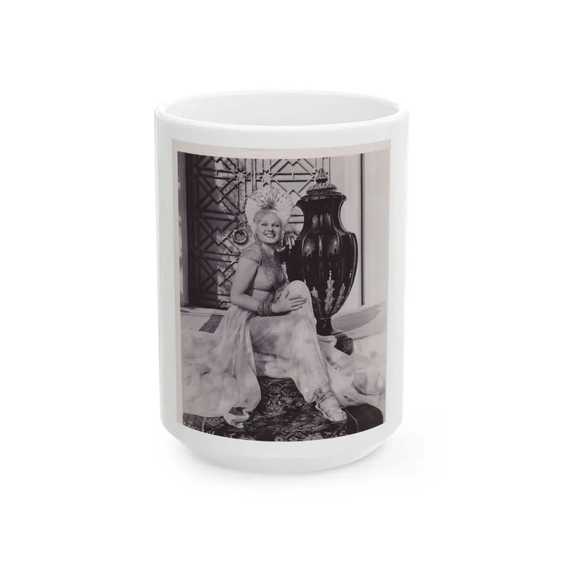 Adele Jergens #191 (Vintage Female Icon) White Coffee Mug