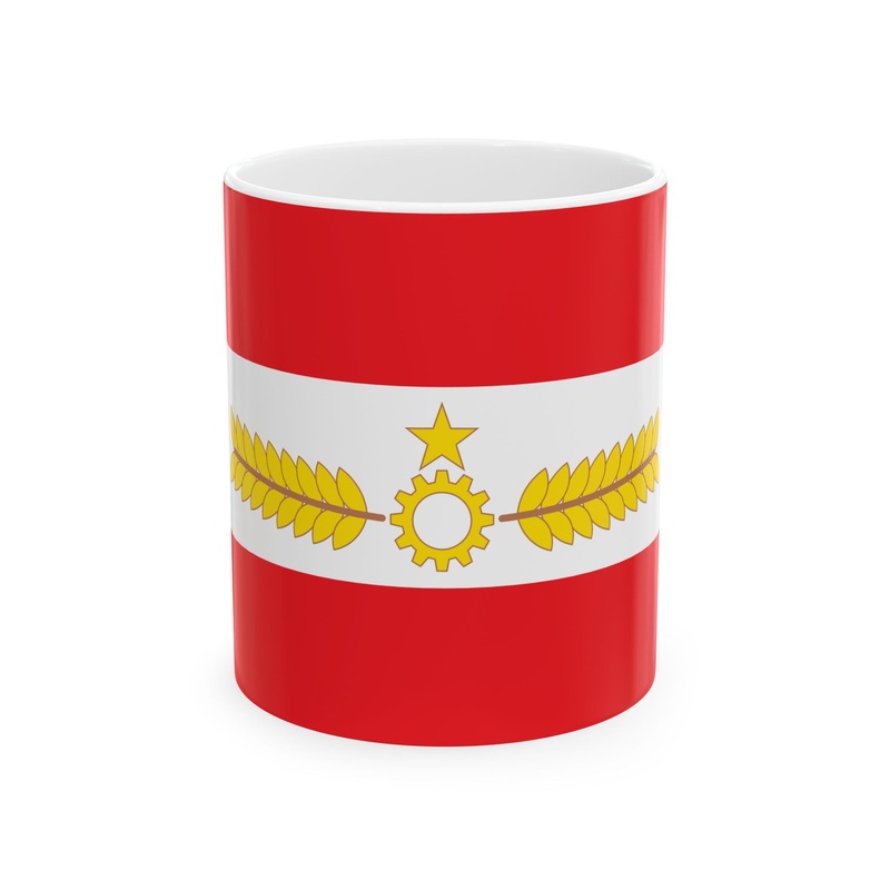 Proposed PRC national flags 030 (China) White Coffee Mug