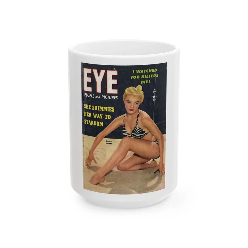 Sheree North #25 – Mag. Cover1 (Vintage Female Icon) White Coffee Mug
