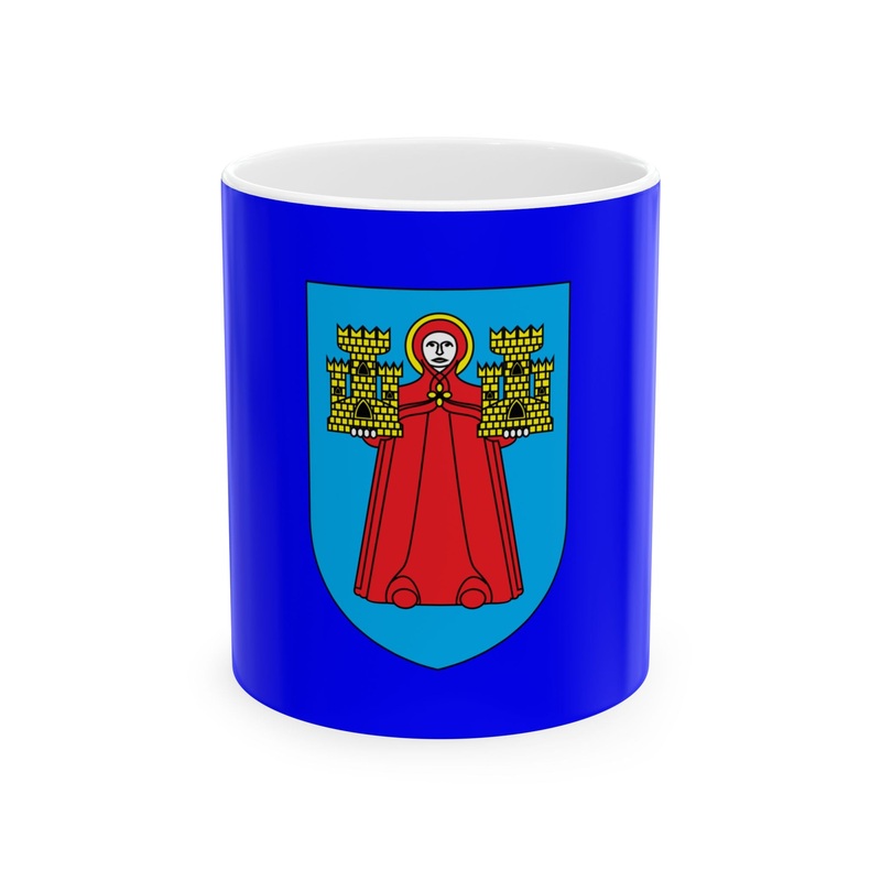 Zastava Kanfanara (Croatia) White Coffee Mug