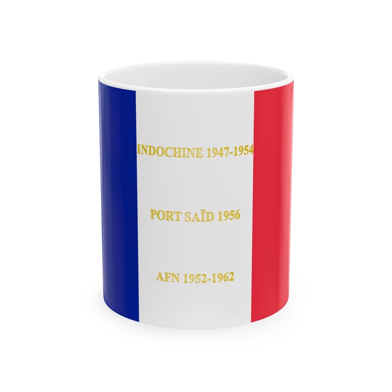 2e regiment parachutiste dinfanterie de marine – drapeau (France) White Coffee Mug