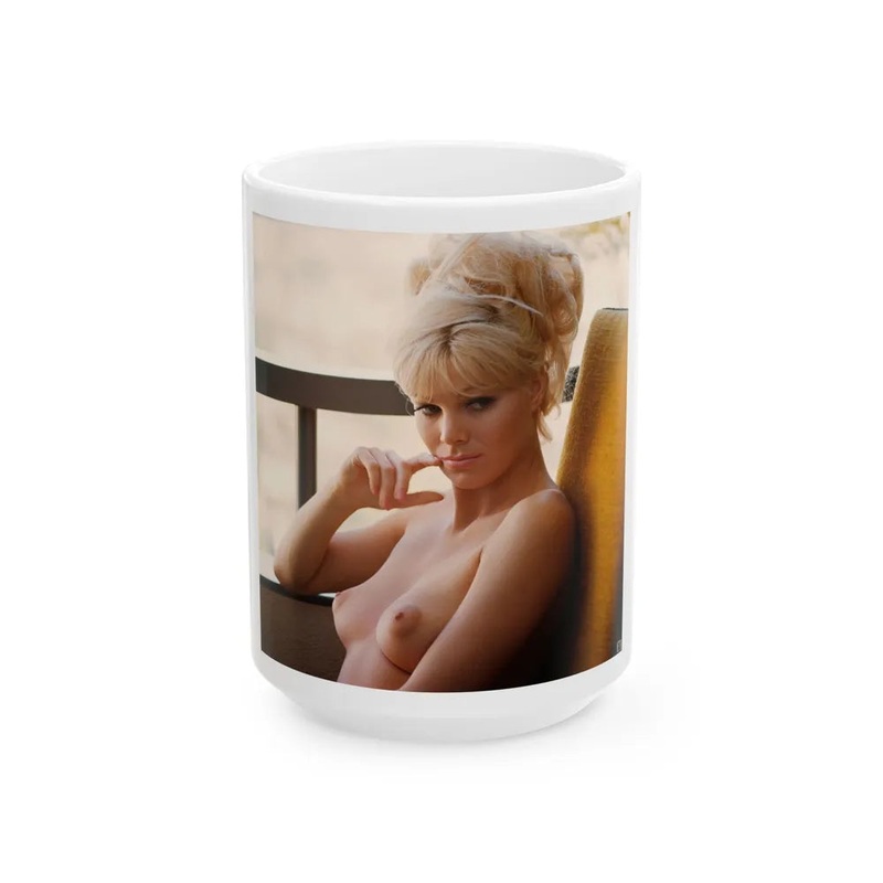 Susan Denberg #26 – Topless (Vintage Female Icon) White Coffee Mug