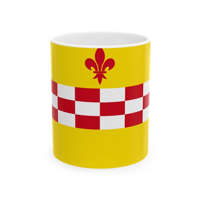 Rixensart vlag (Belgium) White Coffee Mug