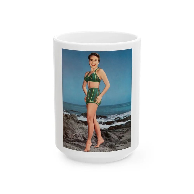 Terry Moore #322 – Photplay Pin-Ups2 (Vintage Female Icon) White Coffee Mug