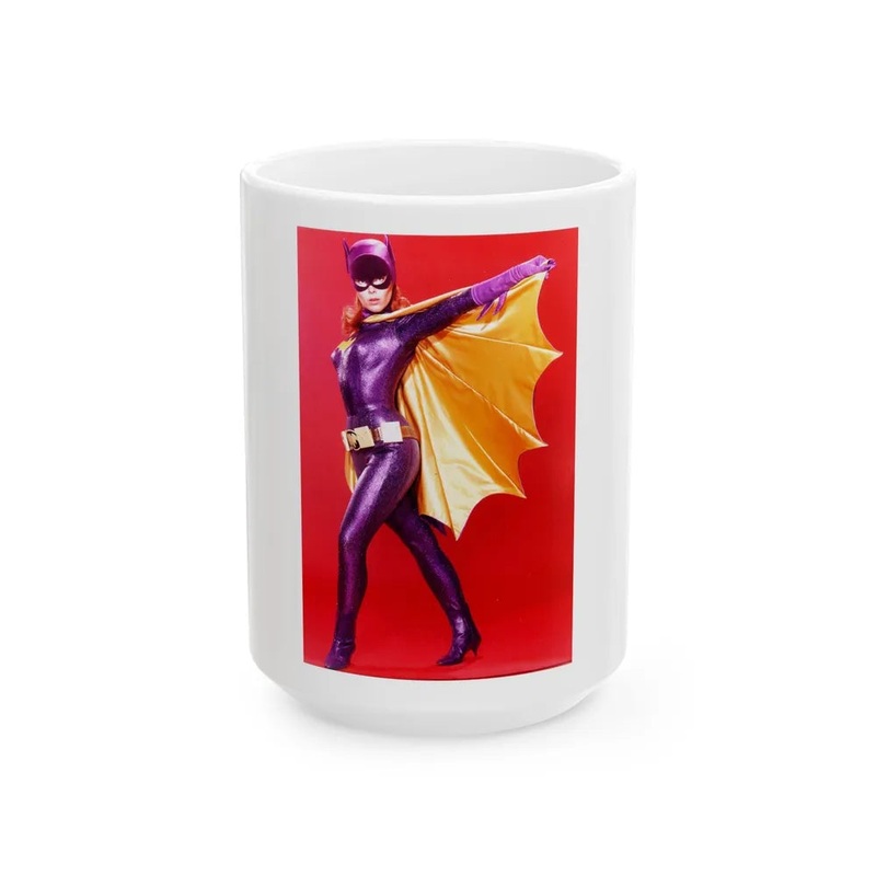 Yvonne Craig #44 – Batgirl Photo (Vintage Female Icon) White Coffee Mug