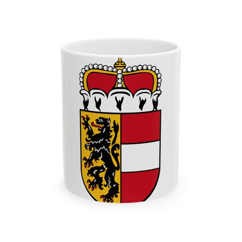 Salzburg Wappen (Austria) White Coffee Mug