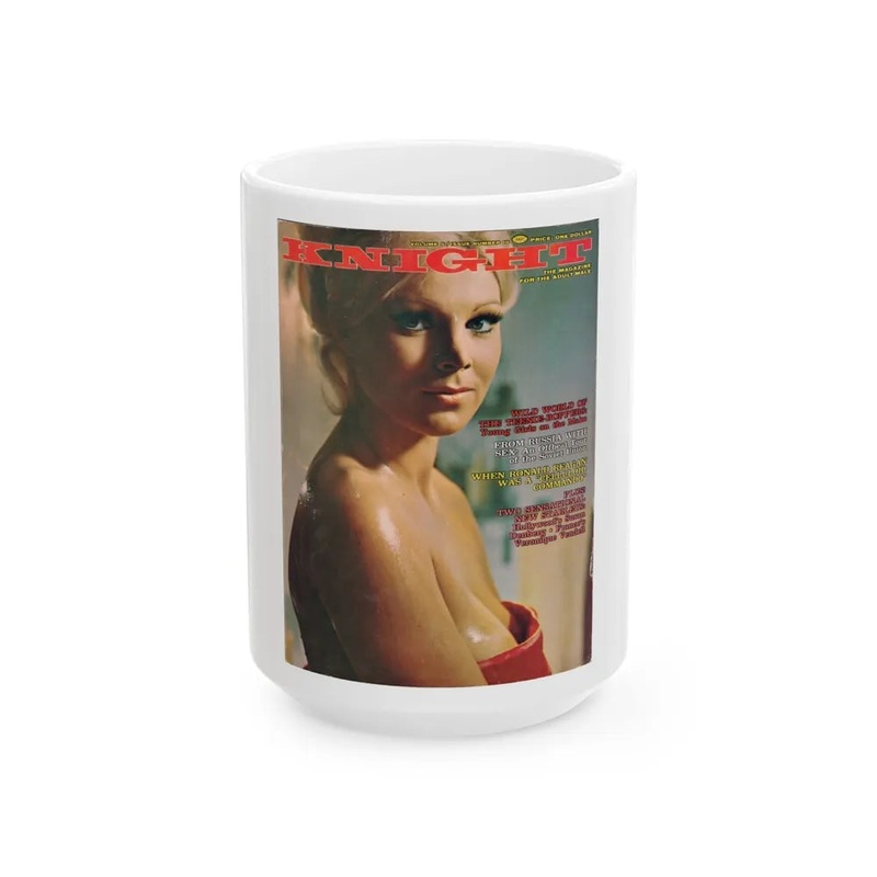 Susan Denberg #105 – Mag. Cover (Vintage Female Icon) White Coffee Mug