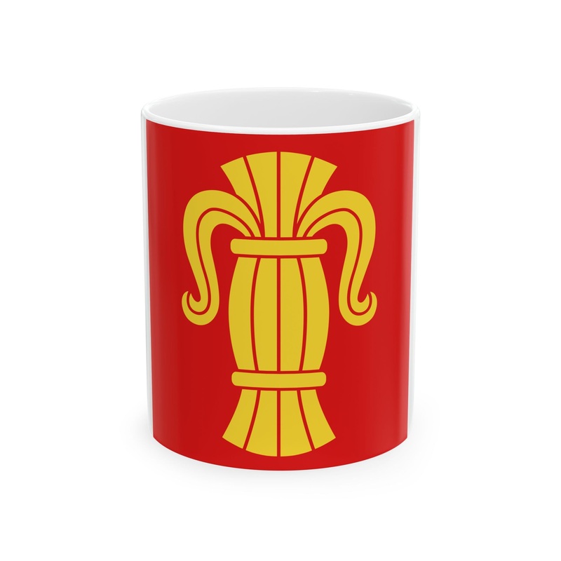 Vaasa.lippu (Finland) White Coffee Mug