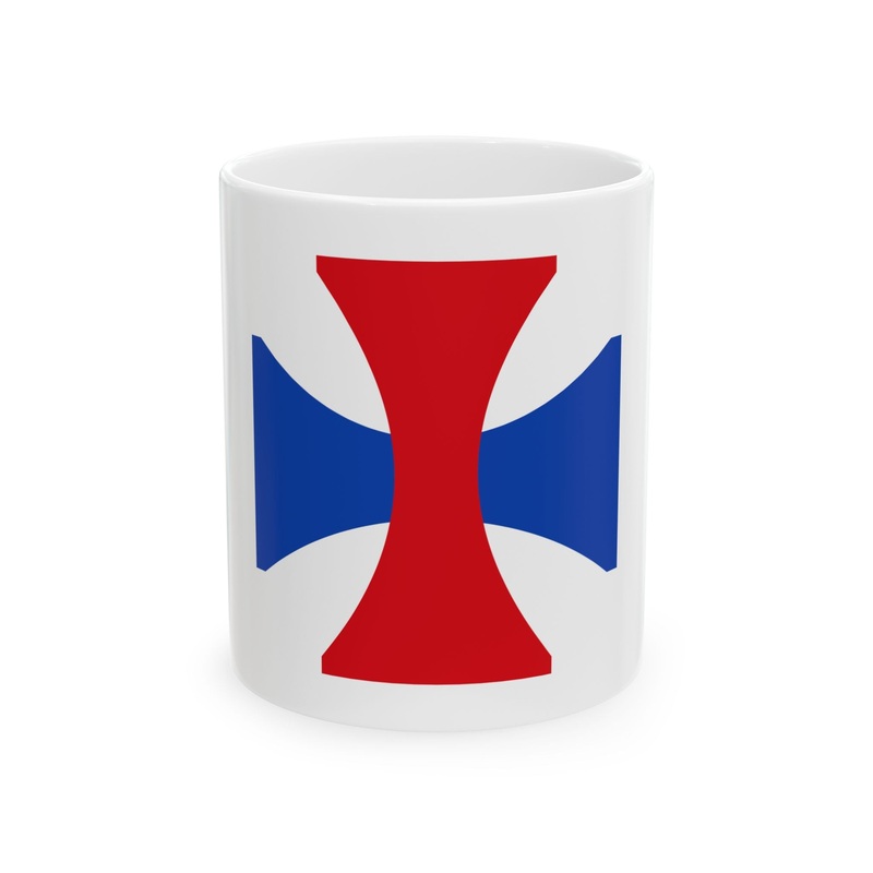 Walhain vlag (Belgium) White Coffee Mug
