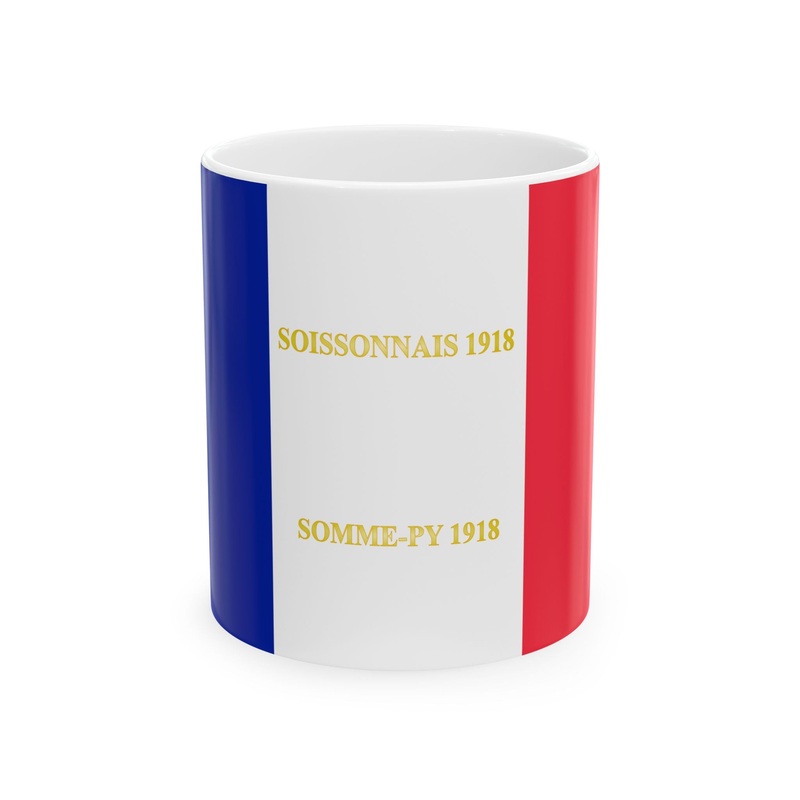 29e regiment de tirailleurs algeriens-drapeau (France) White Coffee Mug