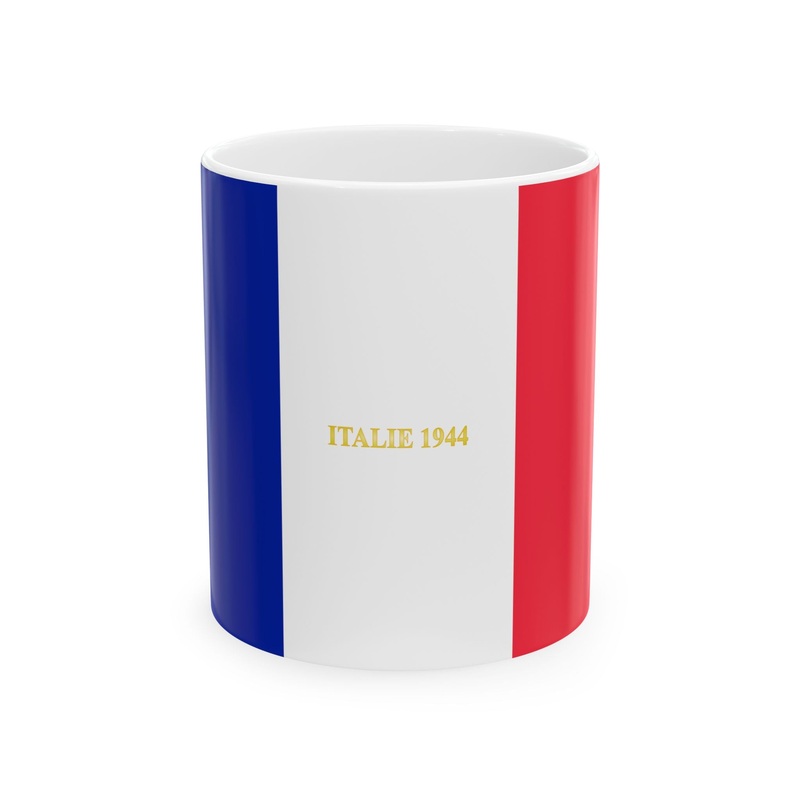 6e regiment dhelicopteres de combat – drapeau (France) White Coffee Mug