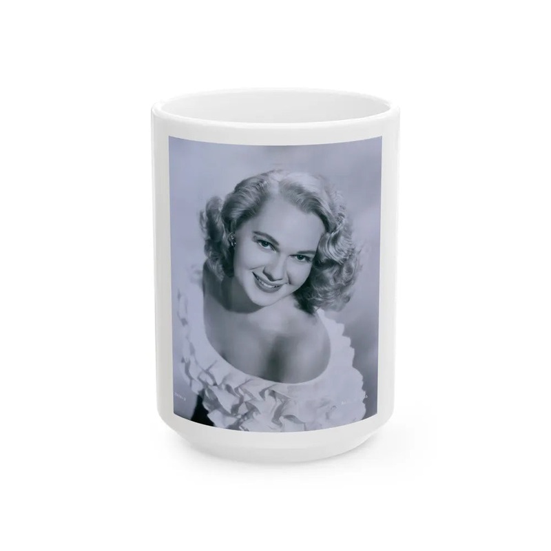 Adele Jergens #190 (Vintage Female Icon) White Coffee Mug