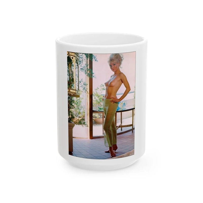 Susan Denberg #67 – Topless (Vintage Female Icon) White Coffee Mug