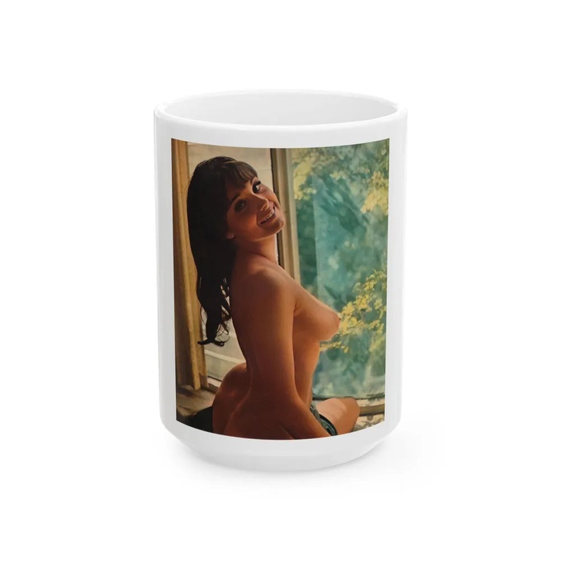 Victoria Vetri #104 – Topless (Vintage Female Icon) White Coffee Mug