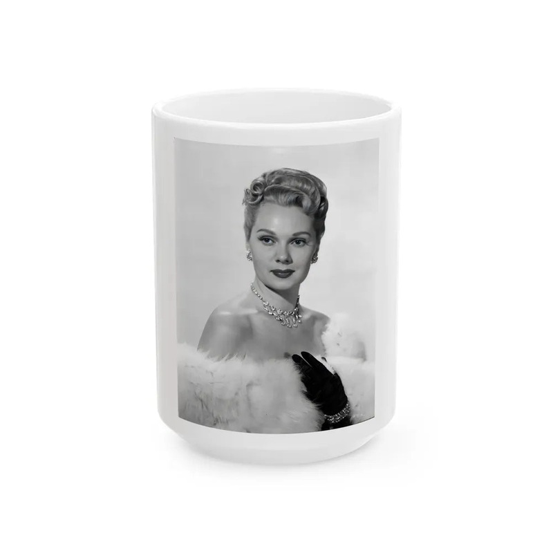 Adele Jergens #210 (Vintage Female Icon) White Coffee Mug