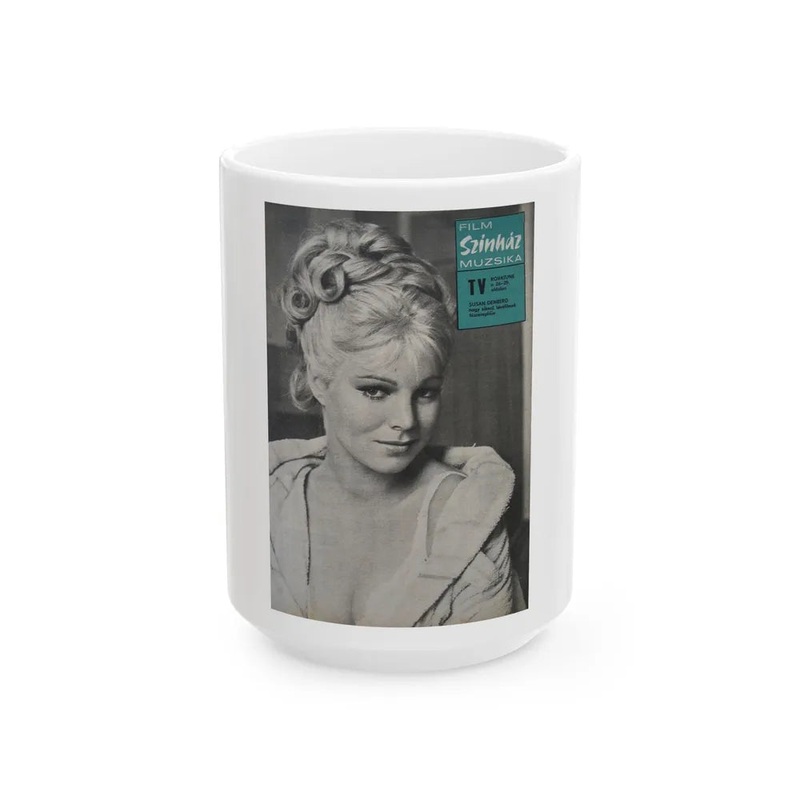 Susan Denberg #99 – Mag. Cover (Vintage Female Icon) White Coffee Mug