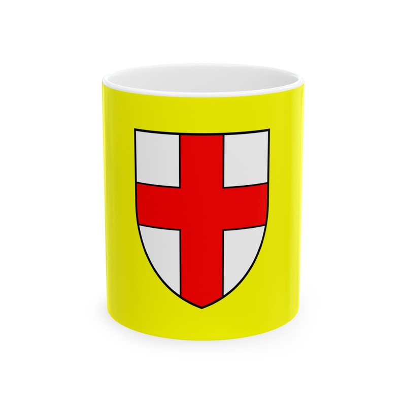Zastava Vodnjana (Croatia) White Coffee Mug