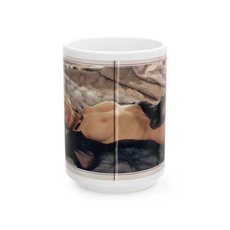 Terry Moore #245 – [Pages 138 & 139] Pages 9 & 10 of 10 1 Topless Color Centerfold from Playboy Mag. Aug. ’84 (Vintage Female Icon) White Coffee Mug