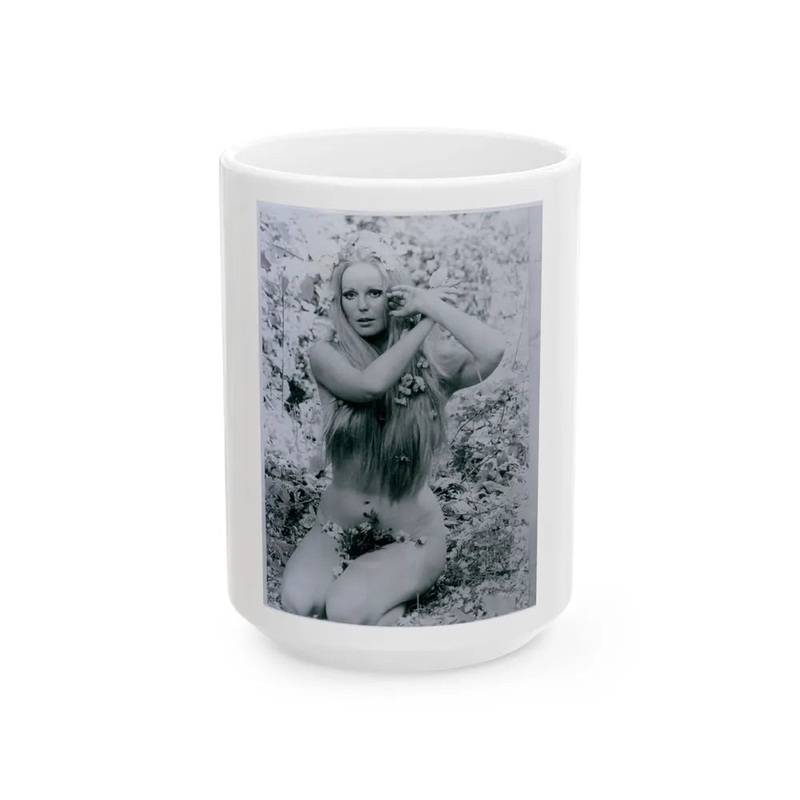 Veronica Carlson #108 (Vintage Female Icon) White Coffee Mug