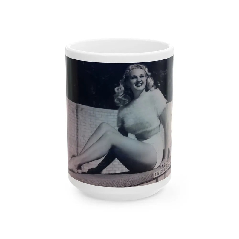 Adele Jergens #147 (Vintage Female Icon) White Coffee Mug