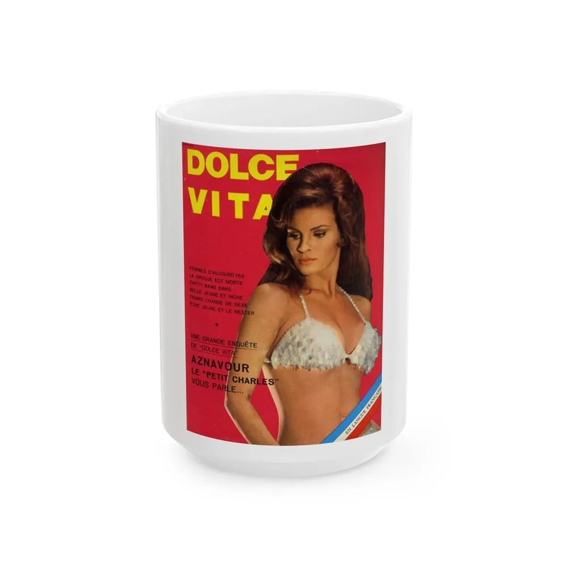 Raquel Welch #405 – Mag. Cover (Vintage Female Icon) White Coffee Mug