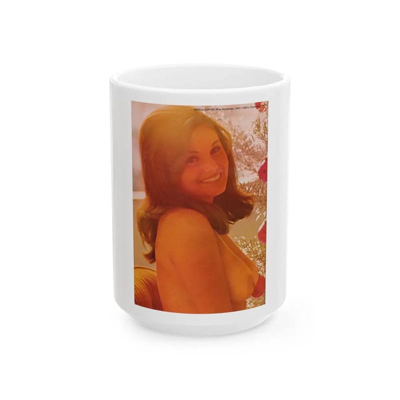 Victoria Vetri #99 – Topless (Vintage Female Icon) White Coffee Mug