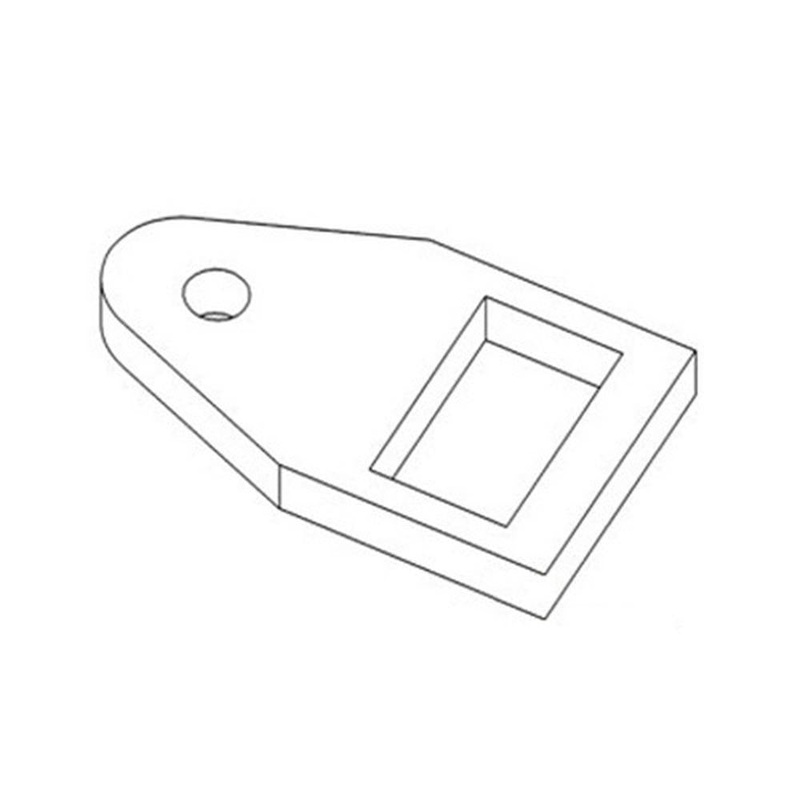 Drawbar End Plate Fits 1750 1755 1800 1850 1855 195 2-105 2-110 2-150 2-85 2-88